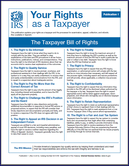 irs-adopts-taxpayer-bill-of-rights-us-taxlaws