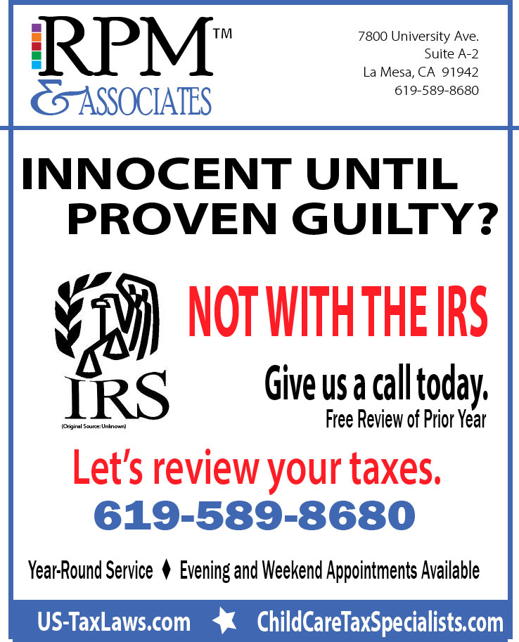 Guilty? Innocent?  What does the IRS think?